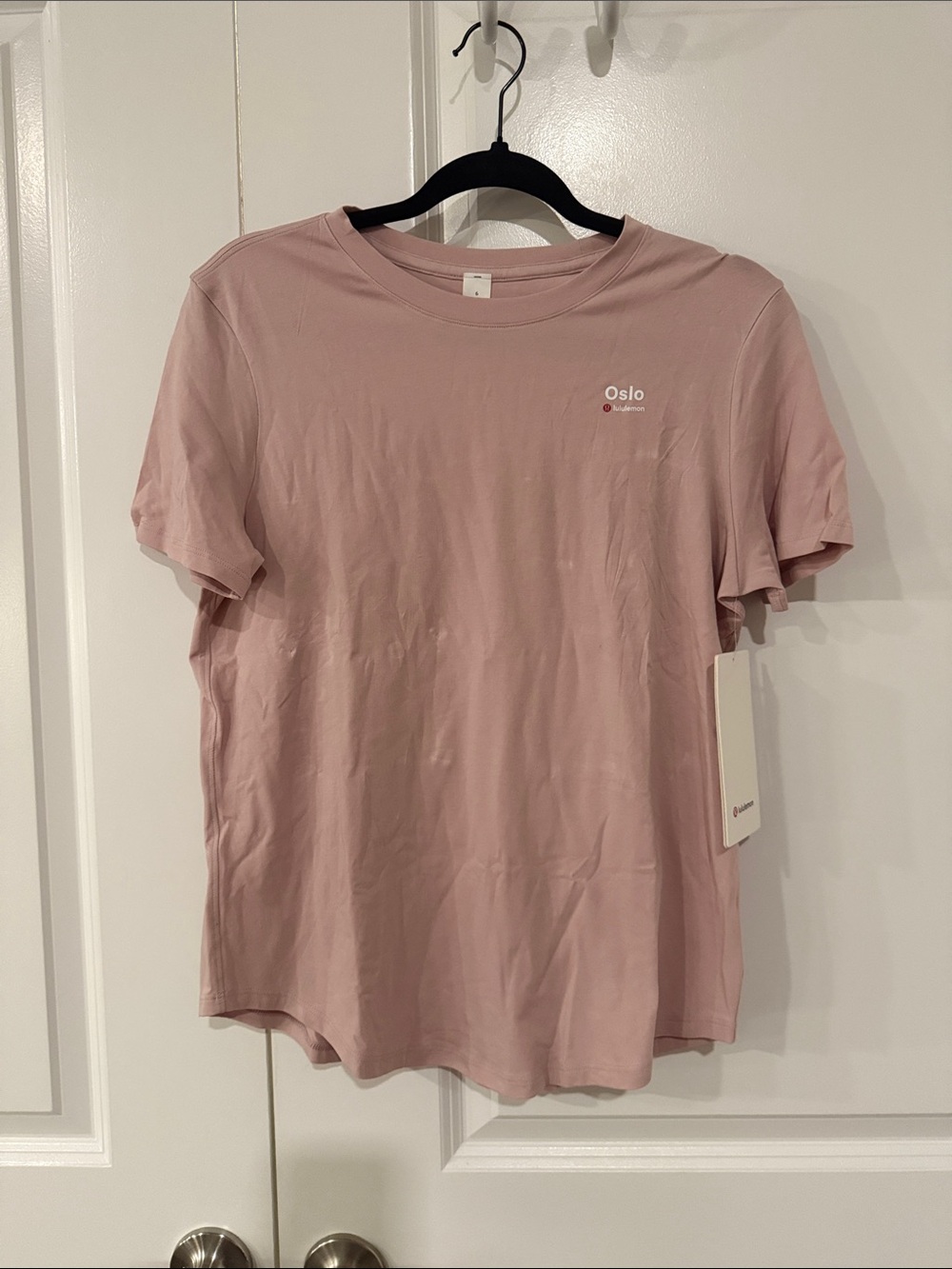 lululemon athletica Oslo Short Sleeve Tee in Dusty Rose